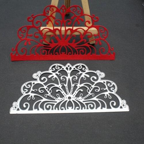 KSCRAFT Invitation Card Lace Border Metal Cutting Dies for DIY Scrapbooking/Card Making/Kids Fun Decoration Supplies