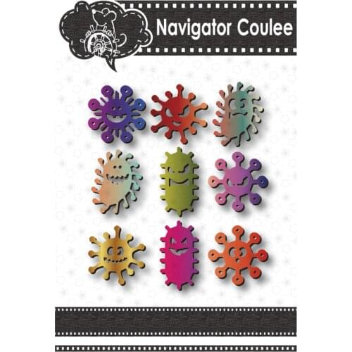 Cartoon cute embossing metal cutting mold photo album decoration DIY craft creative molding cutting mold scrapbook