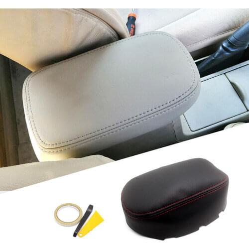 Car Center Armrest Console Box Cover Microfiber Leather Sticker Trim For Toyota Corolla 2007 2008 2009 2010 2011 2012 2013