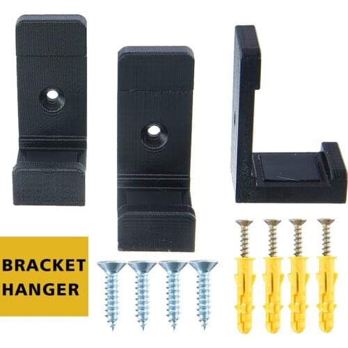 Wall Hanging Bracket For Sony PlayStation 4/PS4 Slim/Pro Controller Holder Accessories Black Plastic Mount Host Rack Stand