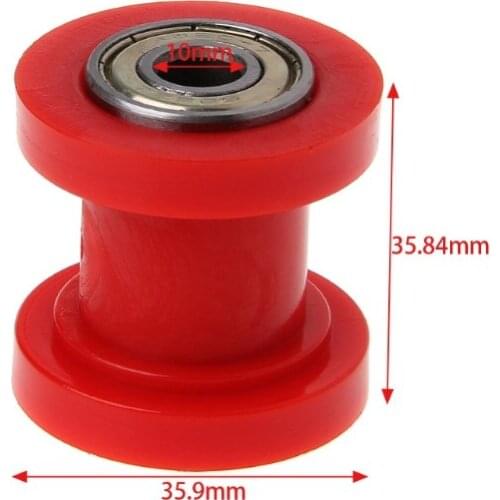 10mm Chain Roller Pulley Tensioner Wheel Guide Per Pit Dirt Bike XR125 CRF50 KLX110