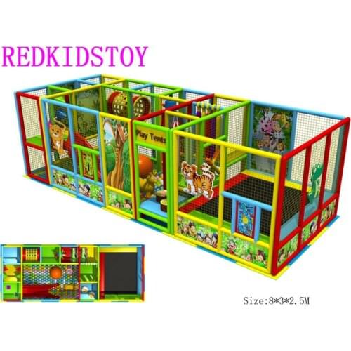 Panel System Easy to Install Exported to Lithuania Indoor Play Equipment HZ-170523B