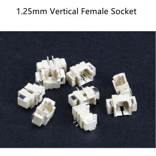 MX1.25mm Connector Vertical/Horizontal SMD Female Socket 2/3/4/5/6/7/8/10P