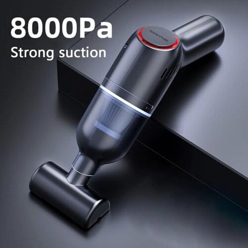 Handheld Vacuum Cleaner Mini Car Powerful Wireless stofzuiger Vacuum Cleaner for Car Home Pet Hair Quick Charge odkurzacz