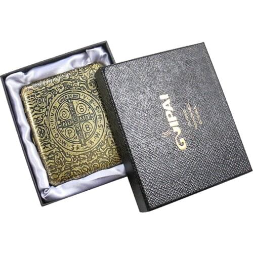 Vintage Constantine Cigarette Case Tobacco Holder Pocket Storage Container Cigar Box Gadgets for Mens Gift Smoking Accessories