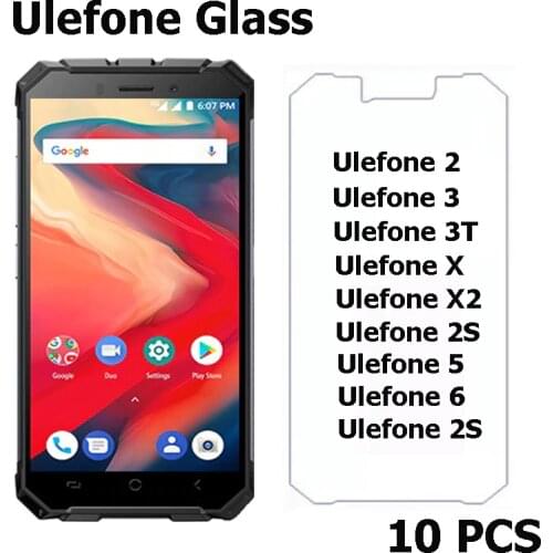 Tempered Glass For Ulefone Armor X X2 X3 X5 X6 X7 2 2S 3 3T 3WT 5 6 7 E S Phone Screen Protector Guard Film Case Glass Cover