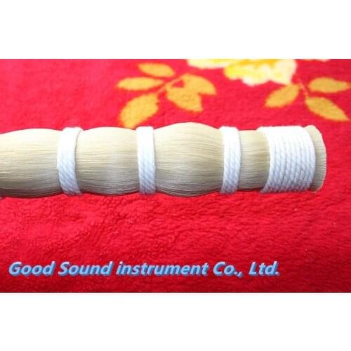 1000g AAA violin viola cello Mongolia natural white bow hair horse tail 80-85cm