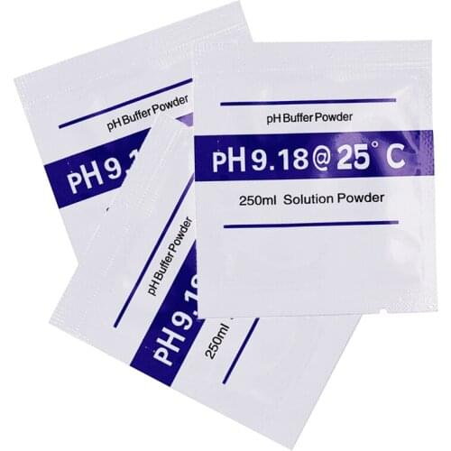 200Pcs PH Buffer Powder Measure Calibration Solution PH 9.18 Calibration Point For PH Test Meter 20%off