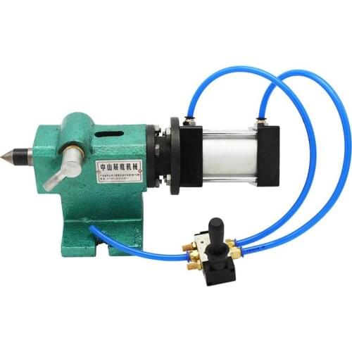 25-75Mm Pneumatic Lathe Tailstock Fast and Easy Instrument Tailstock Mt3 Automatic Activity Manual Switch Hydraulic