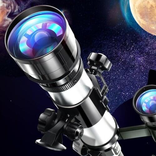 70mm Astronomy Reflector Telescope Set and Tripod Compass for Astronomy,No-tool Set Up