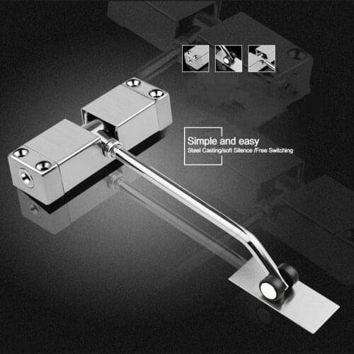 Automatic Door Closer Universal Slow Closing Commercial Hinge Automatic Door Closer High Performance Hydraulically Operated