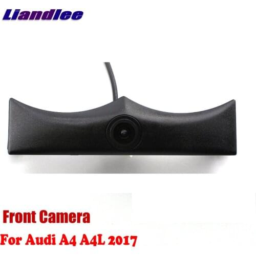Car Front View Camera For Audi A4 A4L B8 B9 2017 2018 Not Fit B5 B6 B7 HD CCD Camera Not Reverse Rear Parking Camera Accessories