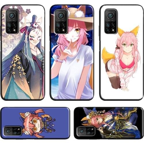 Tamamo no Mae Fate Grand order For POCO X3 Pro F1 F2 F3 M3 Phone Case For Xiaomi Mi 11 Lite Ultra Mi A3 9T 10T Pro Shell