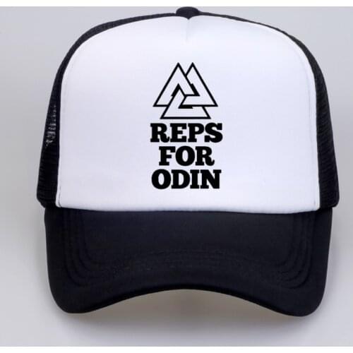 Odin Vikings Dad hat Men Reps For Odin Baseball cap Summer Mesh Trucker cap Gone to Valhalla hat Sons Of VikingAthelstan bone