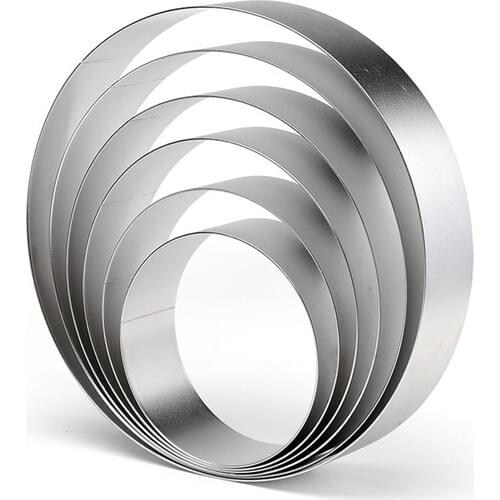 Narkalıp Round Cake Cake Mould 6'lı 5 Cm