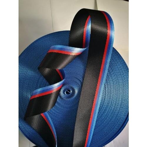 3M-30M Multicolor Car Seat Belt Webbing European Standard Car Personalized Modification Seat Belt Webbing For Bmw Accessories