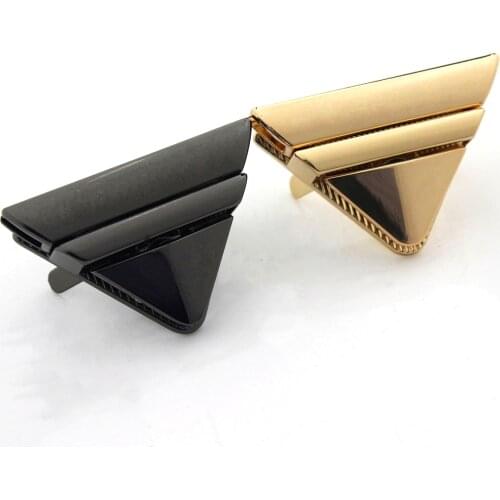 1pcs Metal Triangle Press Lock Fashion Switch Lock For DIY Handbag Bag Purse Luggage Hardware Closure Bag Parts Accessories