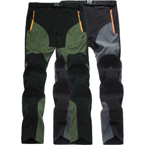 Mens Outdoor Hiking Pants Men Mountain Climbing Trousers Summer Ultra-Thin Quick Dry Pants Man Travel Trekking Pants AM109