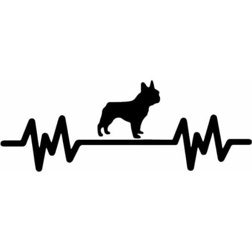 Bullfighting Lifeline Decals High Quality Car Window Decoration Personality Pvc Waterproof Decals Black/white, 17cm*6cm