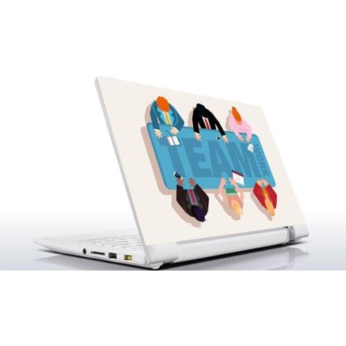Sticker Master team work universal laptop skin for 13 14 15 15.6 16 17 19 "inc notebook decal for Mac, dell, Acer, HP, Toshiba, Asus
