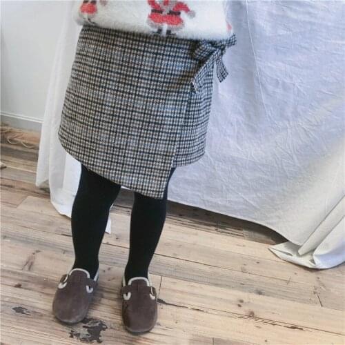 2019 New Arrival Girls Skirts Autumn Winter Children Buttoms Clothes Kids Tutu Skirts Baby Little Girl Bow Tie Skirts 2-7 Years