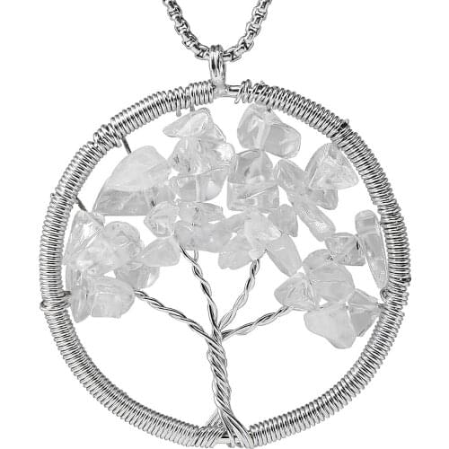 New Tide Simple Small Temperament Sliver Color Charm Pendant ,Reiki Gem Eleglant Jewelry For Chic Women Best Accessories