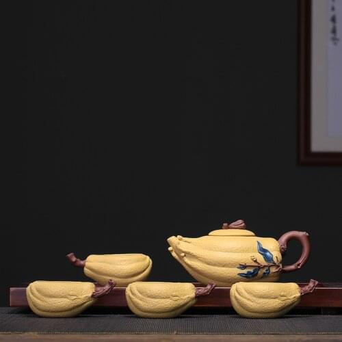 Wholesale ceramic tea-pot undressed ore section of chayote mud POTS all hand custom manufacturers selling a undertakes