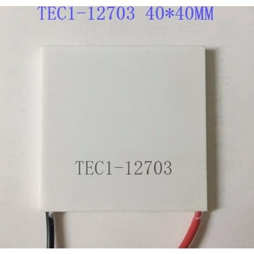 5pcs/lot semiconductor cooler TEC1-12703 40*40MM small power 12V3A Small instruments and equipment dissipate heat