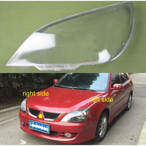 For Mitsubishi Lancer 2007 2008 2009 2010 2011 Headlight Shell Headlight Cover Transparent Lampshade Headlamp Lens Glass