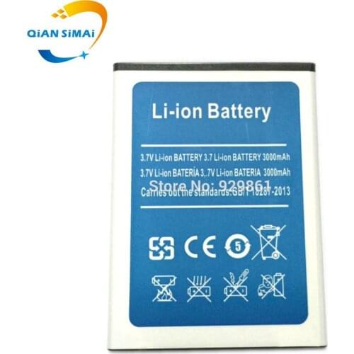 QiAN SiMAi 3000mAh New ECOO E04 battery For ECOO E04 ECOO ECO E04 Plus mobile phone in stock