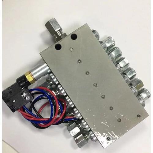 11-14 Outlets Grease Metering Devices Distributor or Dispenser or Block For Multi-line And Progressive Lubrication Systems
