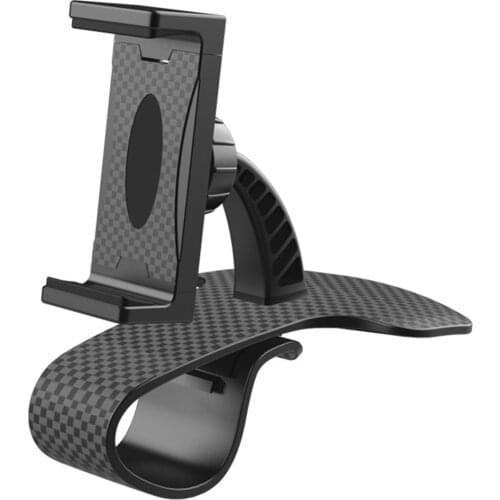 Universal 360° Car Phone Holder Clip Car Dashboard Mount Stand Clip on Cradle GPS Support Bracket Rotatable for Mobile Phone