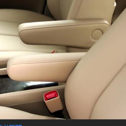 For Toyota Previa Estima 2006 -2016 ACR50 Front and Middle row Seat Armrest Microfibre Leather Protective Cover car interior
