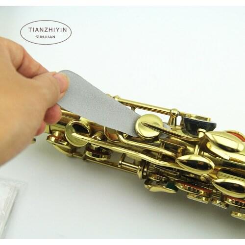 1pc Microfibre Cleaning Polishing Cloth Cleaner for Musical Instrument Saxophone parts flute parts saxophone cleaning cloth