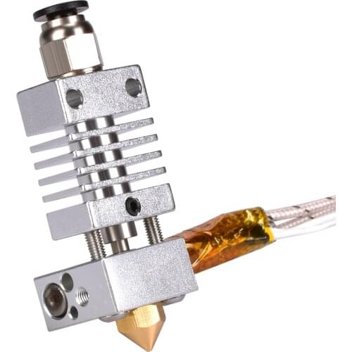3D V6 All Metal J-head Hotend Kit For CR10/CR-10/CR-10S Extruder Bowden Extruder 1.75/0.4MM Nozzle For 3D Printer Parts Heater