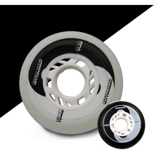 80 76 72 mm 90A Inline Roller Skates Wheels for Slalom Slide Free Skating Shoes for Kids Adult Men for SEBA Powerslide LZ75