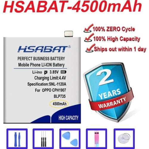 Top Brand 100% New BLP735 Battery for OPPO CPH1907, CPH1951, CPH1989, PCKM00, PCKM80,PCKT00,Reno 2, Reno2 F, Reno2 Z in stock