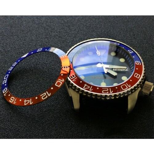 38mm No luminous stitching color Ceramic Bezel Insert Watch Bezel Fit Sub Divers SKX007/009 Watch accessories repair tool