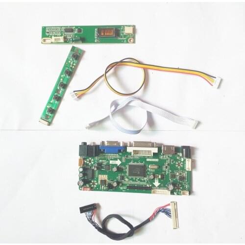For LP141WX1-TL01/TL02 M.NT68676 screen controller board LVDS 30Pin CCFL HDMI-Compatible DVI VGA LCD monitor 1280*800 14.1"