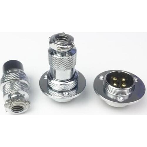 GX25 aviation connector plug male and female metal circular quick connector