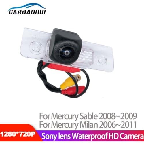 HD 1280*720P 170 Degree Fisheye Lens Car Rear View Reverse Backup Trunk Handle Camera For Mercury Sable Milan 2006~2020