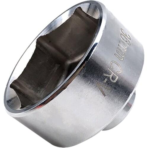 36mm Auto Car Oil Filter Wrench Socket Remover Tool 36mm 6 Flute with 3/8" Drive Socket For BMW Audi VW High Quality