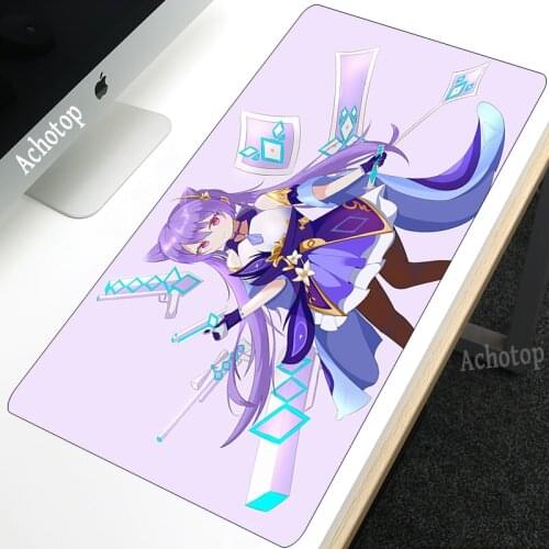 Achotop Genshin Impact Mouse pad gamers decoracion Extend Game Desk Mousepad Office Professional MousePad Game Keyboard soft Mat