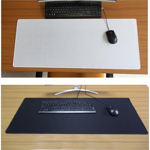 Mousepad White and Black Large Mouse Pad Art Gamer Mats Pc Custom Desk Pad Protector Rubber Pads Table Mat for Computer Keyboard