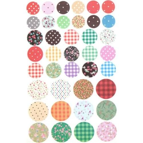 1 Sheet Round Grain Toy Sticker Mixture Stickers Doodling Travel DIY Stickers On The Car Motorcycle Luggage Laptop Bike Scooter