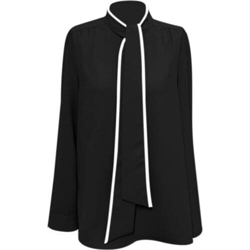 Женские черные рубашки OLOMLB China At AliExpress