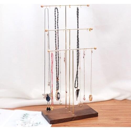 3 Tier Jewelry Stand for Necklaces Bracelet Earrings Ring Display Organizer