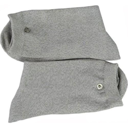 Silver conductive fiber TENS/EMS gloves socks kneepad for electrotherapy face massage conductive tens sock glove TENS machine