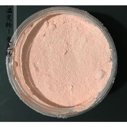 Cosmetics DIY Thermochromic Pigment from Pink to Rose Pink Transition Plant Powder
