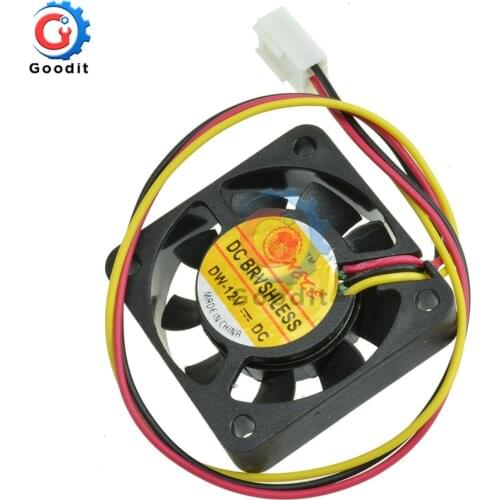 4010 Fan 12V Cooler Fan 3 Pin Oil Fans Dual Ball Bearing Cooler Cooling Fans 3d Printer Parts 4010 40*40*10mm